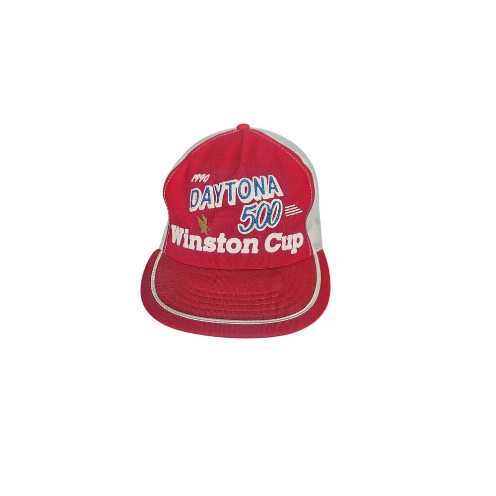 Vintage 1990 Daytona 500 Corduroy snapback hat